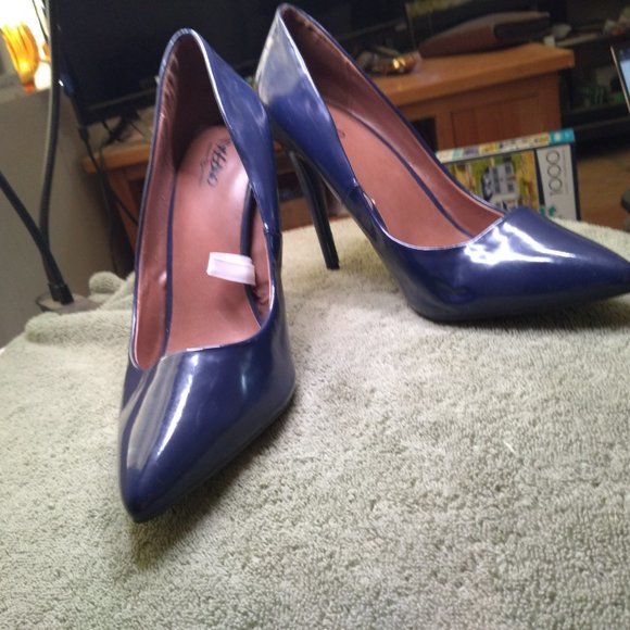 Wossiuo blue pumps high gloss - Picture 4 of 5